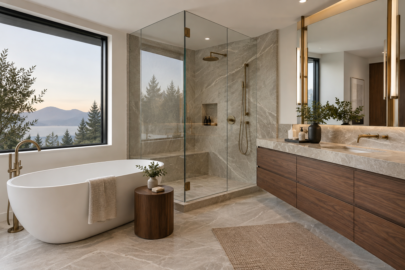 Luxury bathroom design inspiration